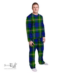 Scottish Maitland Clan Tartan Pyjama Family Set - Classic Scottish Plaid Tartan Plaid