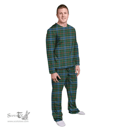 Scottish Ogilvie Hunting Ancient Clan Tartan Pyjama Family Set - Classic Scottish Plaid Tartan Plaid