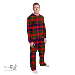 Scottish Gow of McGouan Clan Tartan Pyjama Family Set - Classic Scottish Plaid Tartan Plaid