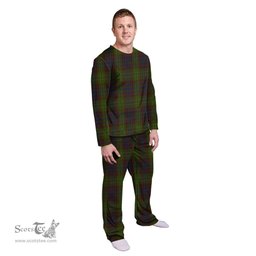 Scottish Cunningham Hunting Modern Clan Tartan Pyjama Family Set - Classic Scottish Plaid Tartan Plaid
