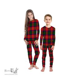Scottish Belshes Tartan Clan Tartan Pyjama Family Set - Classic Scottish Plaid Tartan Plaid