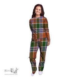 Scottish Birrell Clan Tartan Pyjama Family Set - Classic Scottish Plaid Tartan Plaid