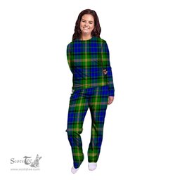 Scottish Maitland Clan Tartan Pyjama Family Set - Classic Scottish Plaid Tartan Plaid