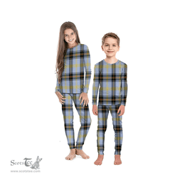 Scottish Bell of the Borders Clan Tartan Pyjama Family Set - Classic Scottish Plaid Tartan Plaid