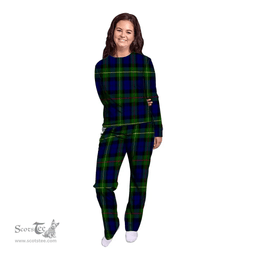 Scottish MacEwan Clan Tartan Pyjama Family Set - Classic Scottish Plaid Tartan Plaid