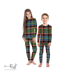 Scottish Norvel Clan Tartan Pyjama Family Set - Classic Scottish Plaid Tartan Plaid