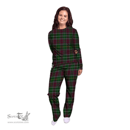 Scottish Crosbie Clan Tartan Pyjama Family Set - Classic Scottish Plaid Tartan Plaid