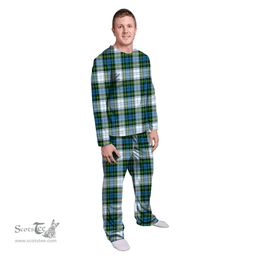Scottish Campbell Dress Clan Tartan Pyjama Family Set - Classic Scottish Plaid Tartan Plaid