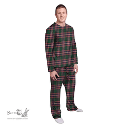 Scottish MacFarlane Hunting Modern Clan Tartan Pyjama Family Set - Classic Scottish Plaid Tartan Plaid