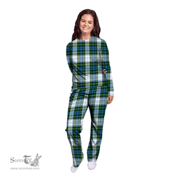 Scottish Campbell Dress Clan Tartan Pyjama Family Set - Classic Scottish Plaid Tartan Plaid