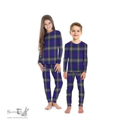 Scottish Kinnaird Clan Tartan Pyjama Family Set - Classic Scottish Plaid Tartan Plaid