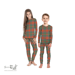 Scottish MacKintosh Ancient Clan Tartan Pyjama Family Set - Classic Scottish Plaid Tartan Plaid