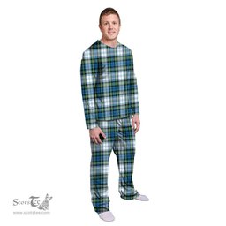 Scottish Campbell Dress Ancient Clan Tartan Pyjama Family Set - Classic Scottish Plaid Tartan Plaid
