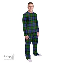 Scottish Paterson Clan Tartan Pyjama Family Set - Classic Scottish Plaid Tartan Plaid