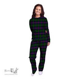 Scottish Morrison Modern Clan Tartan Pyjama Family Set - Classic Scottish Plaid Tartan Plaid