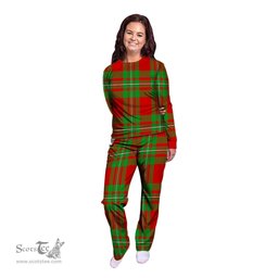 Scottish Callander Modern Clan Tartan Pyjama Family Set - Classic Scottish Plaid Tartan Plaid