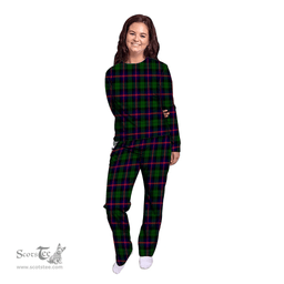 Scottish Urquhart Modern Clan Tartan Pyjama Family Set - Classic Scottish Plaid Tartan Plaid