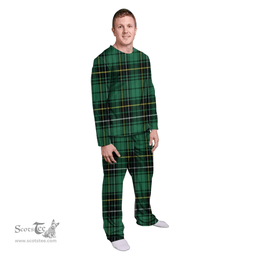 Scottish MacAlpine or MacAlpin Ancient Clan Tartan Pyjama Family Set - Classic Scottish Plaid Tartan Plaid