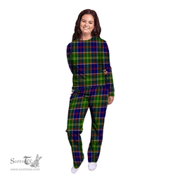 Scottish Arnott Clan Tartan Pyjama Family Set - Classic Scottish Plaid Tartan Plaid