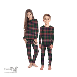Scottish MacFarlane Hunting Modern Clan Tartan Pyjama Family Set - Classic Scottish Plaid Tartan Plaid
