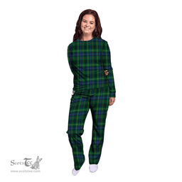 Scottish Stewart Hunting Modern Clan Tartan Pyjama Family Set - Classic Scottish Plaid Tartan Plaid
