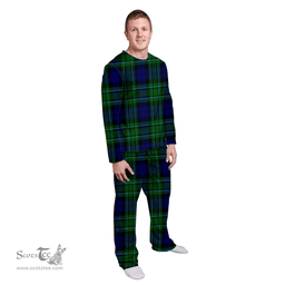 Scottish MacCallum Modern Clan Tartan Pyjama Family Set - Classic Scottish Plaid Tartan Plaid