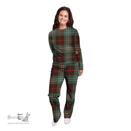 Scottish Scott Brown Ancient Clan Tartan Pyjama Family Set - Classic Scottish Plaid Tartan Plaid