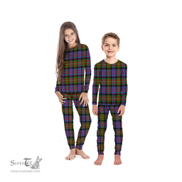 Scottish Carnegie Ancient Clan Tartan Pyjama Family Set - Classic Scottish Plaid Tartan Plaid