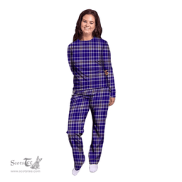 Scottish Ochterlony Clan Tartan Pyjama Family Set - Classic Scottish Plaid Tartan Plaid