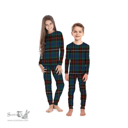 Scottish Fraser Hunting Ancient Clan Tartan Pyjama Family Set - Classic Scottish Plaid Tartan Plaid