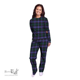 Scottish Guthrie Modern Clan Tartan Pyjama Family Set - Classic Scottish Plaid Tartan Plaid