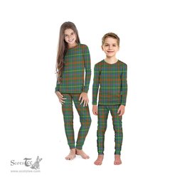 Scottish MacKintosh Hunting Ancient Clan Tartan Pyjama Family Set - Classic Scottish Plaid Tartan Plaid