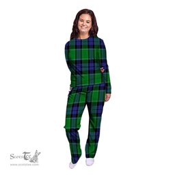 Scottish Haldane Clan Tartan Pyjama Family Set - Classic Scottish Plaid Tartan Plaid