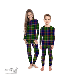 Scottish Arnott Clan Tartan Pyjama Family Set - Classic Scottish Plaid Tartan Plaid