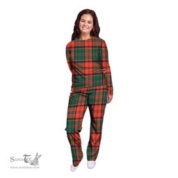 Scottish Stewart of Appin Ancient Clan Tartan Pyjama Family Set - Classic Scottish Plaid Tartan Plaid