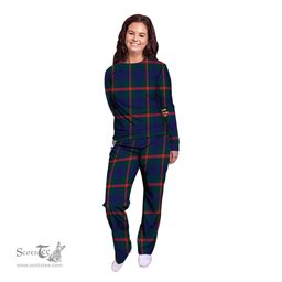 Scottish Agnew Modern Clan Tartan Pyjama Family Set - Classic Scottish Plaid Tartan Plaid