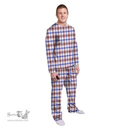 Scottish Boswell Modern Clan Tartan Pyjama Family Set - Classic Scottish Plaid Tartan Plaid