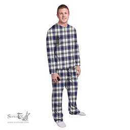 Scottish Hannay Modern Clan Tartan Pyjama Family Set - Classic Scottish Plaid Tartan Plaid