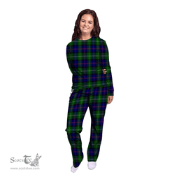 Scottish MacThomas Modern Clan Tartan Pyjama Family Set - Classic Scottish Plaid Tartan Plaid