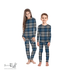 Scottish Napier Modern Clan Tartan Pyjama Family Set - Classic Scottish Plaid Tartan Plaid
