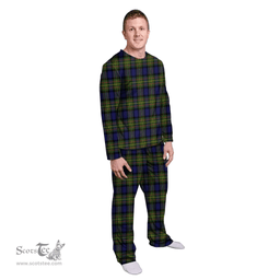 Scottish MacLaren Modern Clan Tartan Pyjama Family Set - Classic Scottish Plaid Tartan Plaid