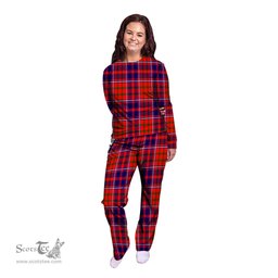 Scottish Cameron of Lochiel Modern Clan Tartan Pyjama Family Set - Classic Scottish Plaid Tartan Plaid