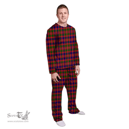 Scottish MacIntyre Modern Clan Tartan Pyjama Family Set - Classic Scottish Plaid Tartan Plaid