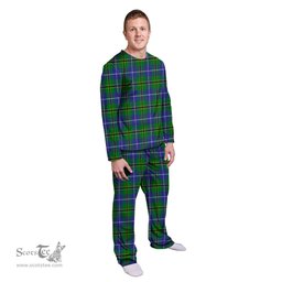 Scottish Turnbull Hunting Clan Tartan Pyjama Family Set - Classic Scottish Plaid Tartan Plaid