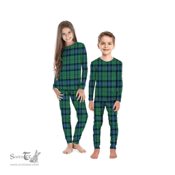 Scottish Armstrong Ancient Clan Tartan Pyjama Family Set - Classic Scottish Plaid Tartan Plaid