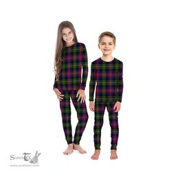 Scottish MacLennan Clan Tartan Pyjama Family Set - Classic Scottish Plaid Tartan Plaid