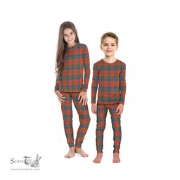 Scottish Robertson Ancient Clan Tartan Pyjama Family Set - Classic Scottish Plaid Tartan Plaid