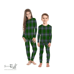 Scottish Pringle Clan Tartan Pyjama Family Set - Classic Scottish Plaid Tartan Plaid