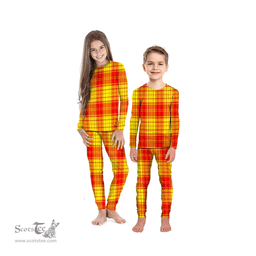 Scottish MacMillan Clan Clan Tartan Pyjama Family Set - Classic Scottish Plaid Tartan Plaid