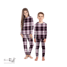 Scottish MacPherson Hunting Modern Clan Tartan Pyjama Family Set - Classic Scottish Plaid Tartan Plaid